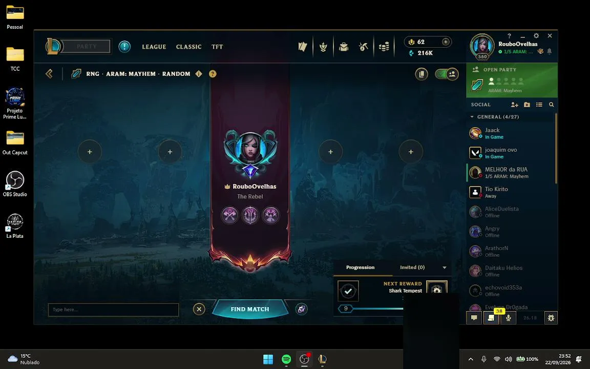 Só jogando mesmo