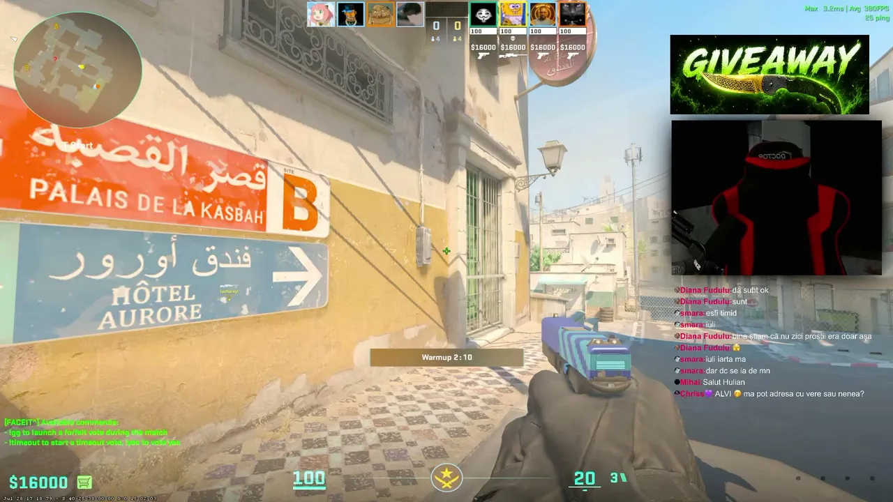 🔴 LIVE • iulianCVL – CS2 🎁 LIVE GIVEAWAY!  Falchion Knife Lore poate fi AL TĂU! 🔥