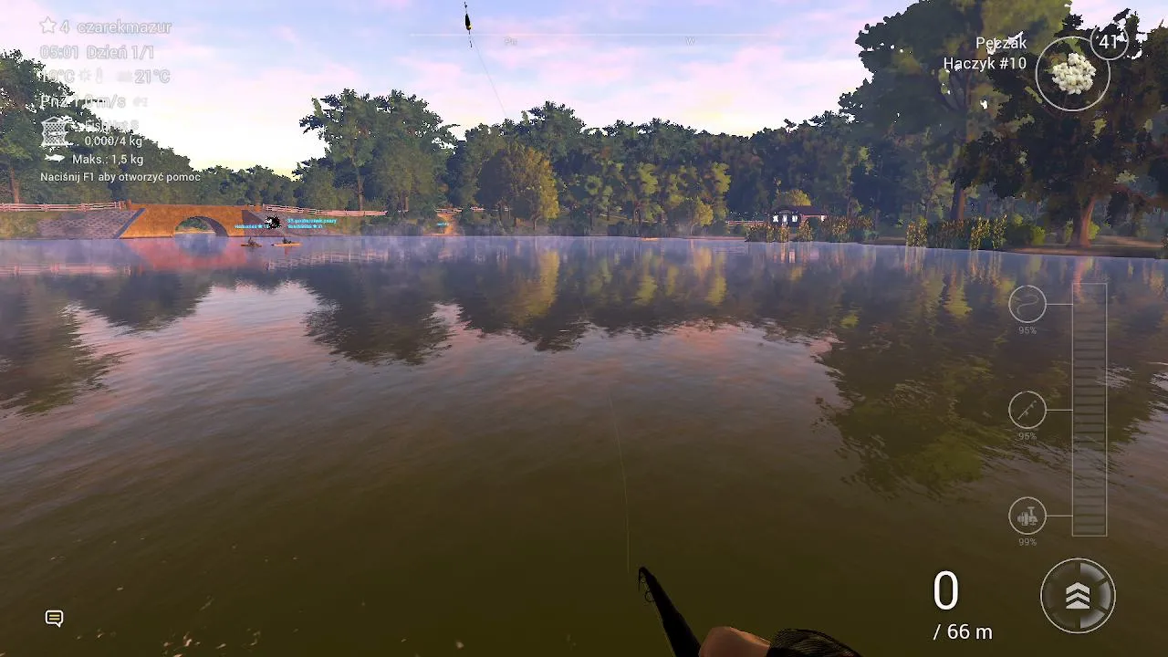 Gram w Fishing Planet - uczę się streamować