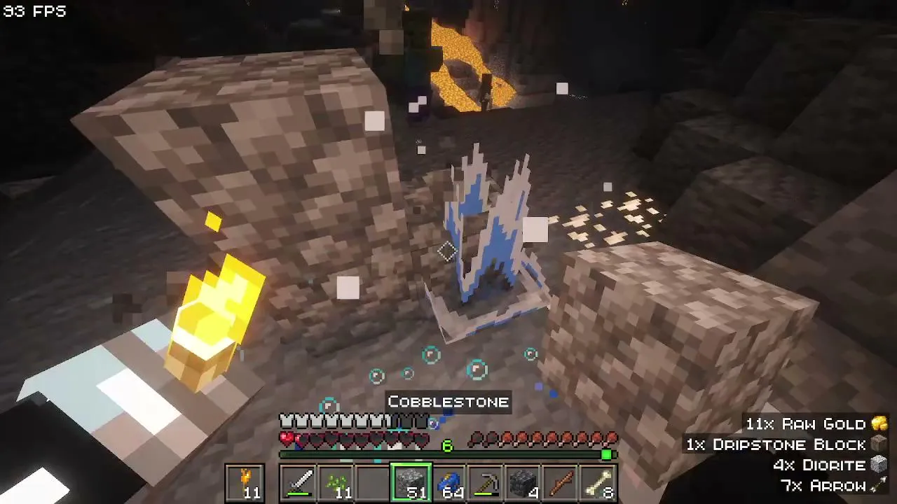 jugando mine