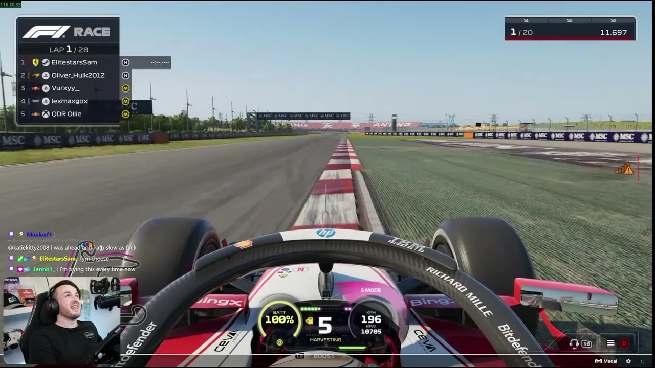 Formula 1 Racing in a Simulator!