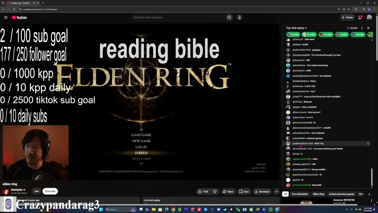 days 190 / 365 | COMEE CHILL MATE | multi-stream | WE LIVE PEEPZ! | VERIFICATION | rag3 | pcgaming | playstatiion