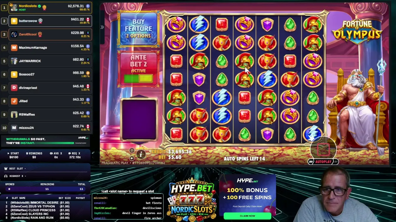SEX...Y BONUS HUNT /  $2,000 LEADERBOARD / TON OF GIVEAWAYS / #HYPEBET #NORDICSLOTS