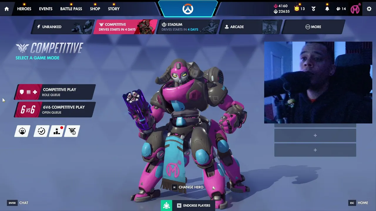 Overwatch Love !  Vibing before studio Session