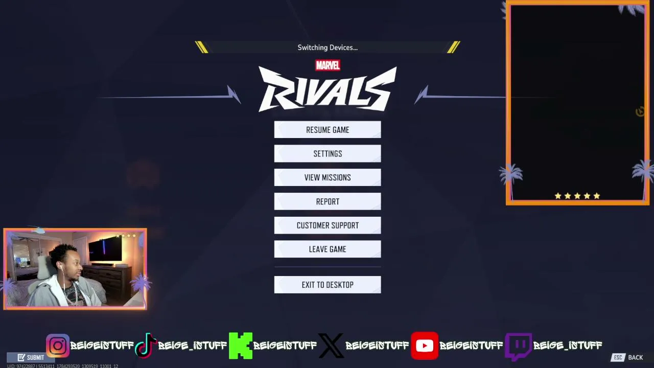 early stream !!