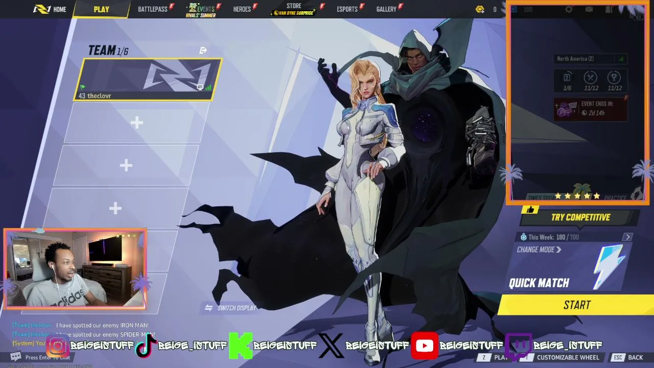 early stream !!