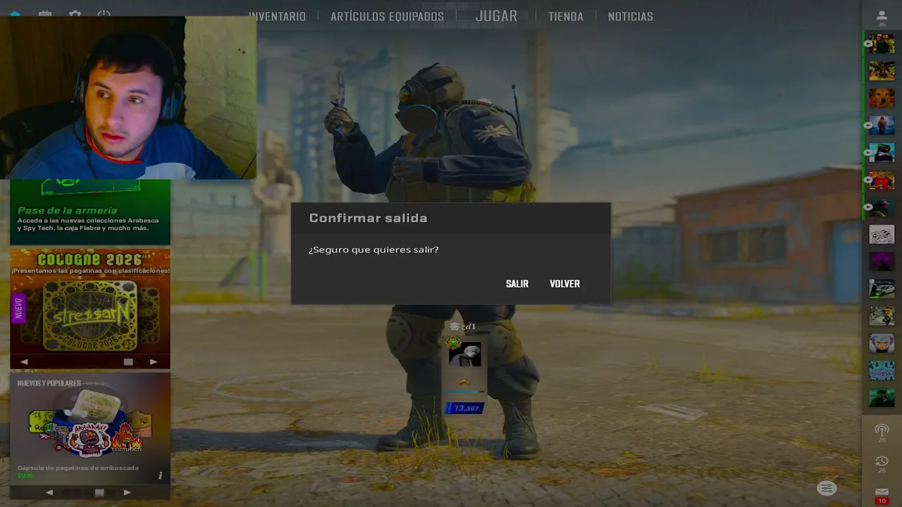 COMO ANDA LA GENTE, NOSOTROS BIEN JUGANDO COUNTER