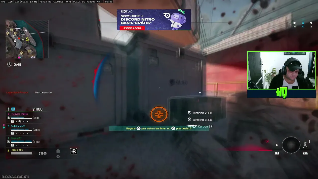 🔥🔥 🚨 AO VIVO 🔥 | WARZONE SEASON RELOADED🔥🔥✅KICK PARTNER✅  @HQZAOFPS !ExitLag !playlist