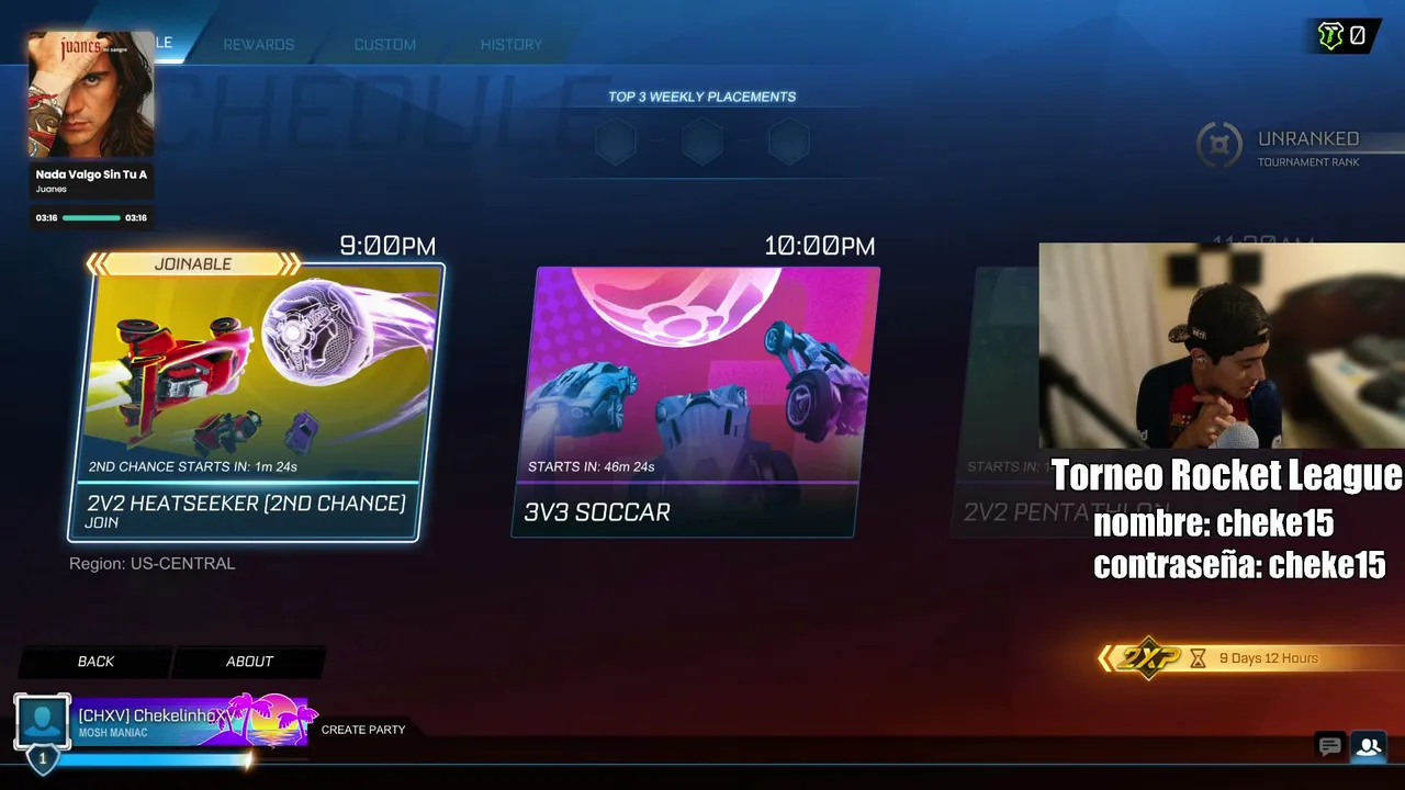 Torneito Rocket League | ChekeXV