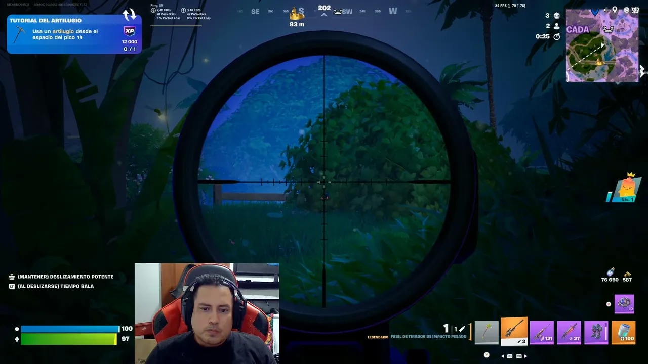 My first streamm.