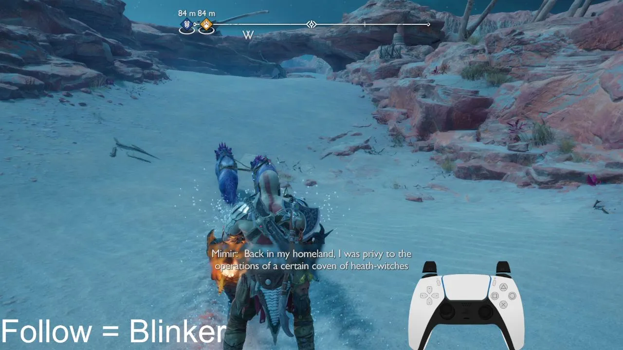 FOLLOW = BLINKER | GOW Ragnarok