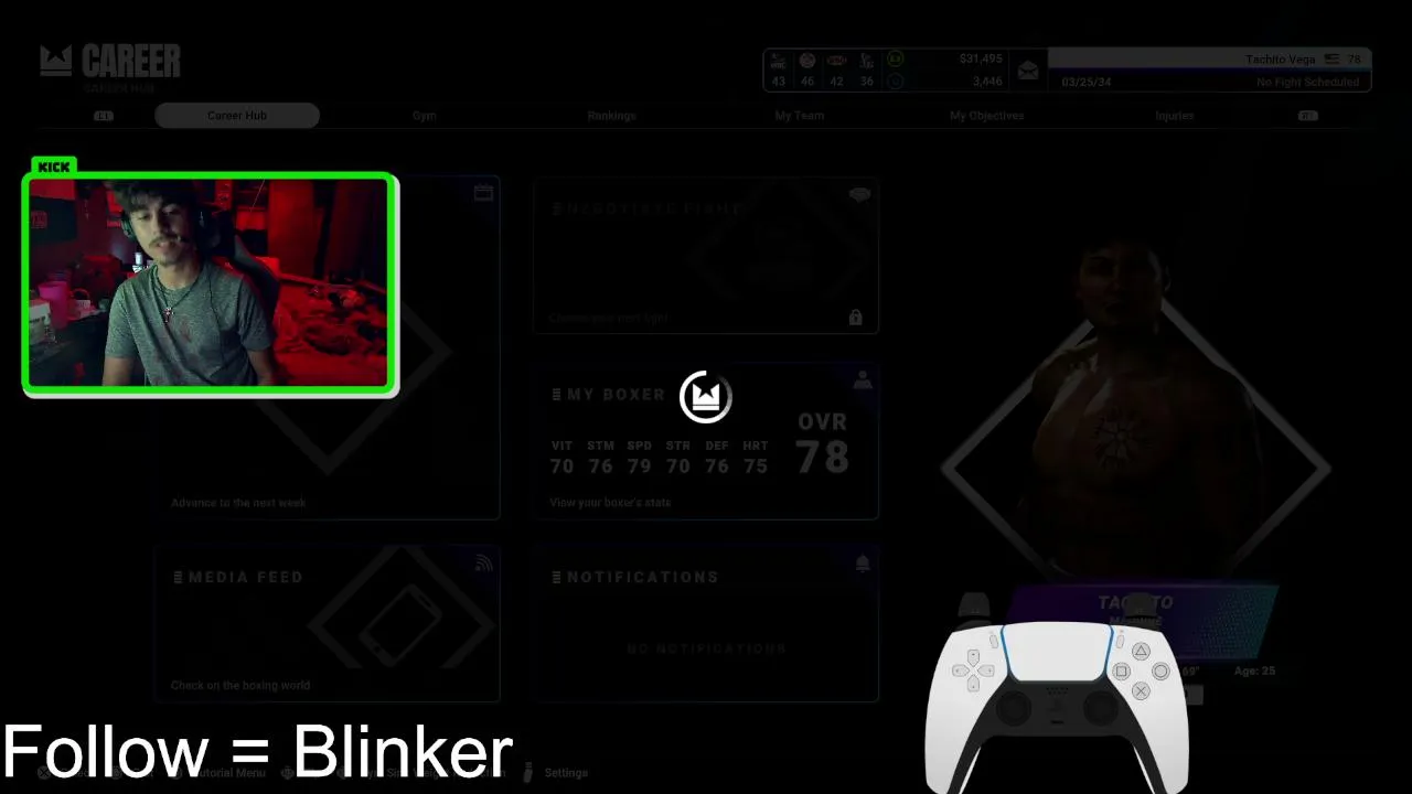 FOLLOW = DOUBLE BLINKER | come and chill or something