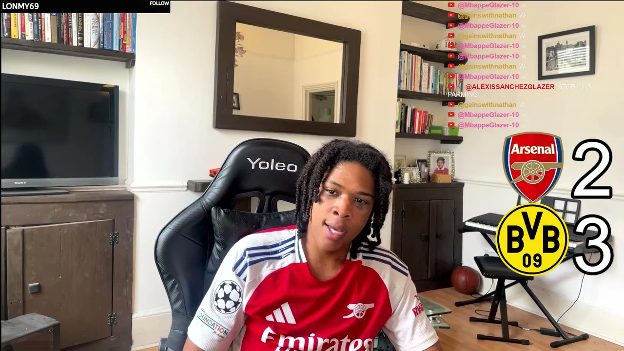 Arsenal Vs Dortmund Watch Along!