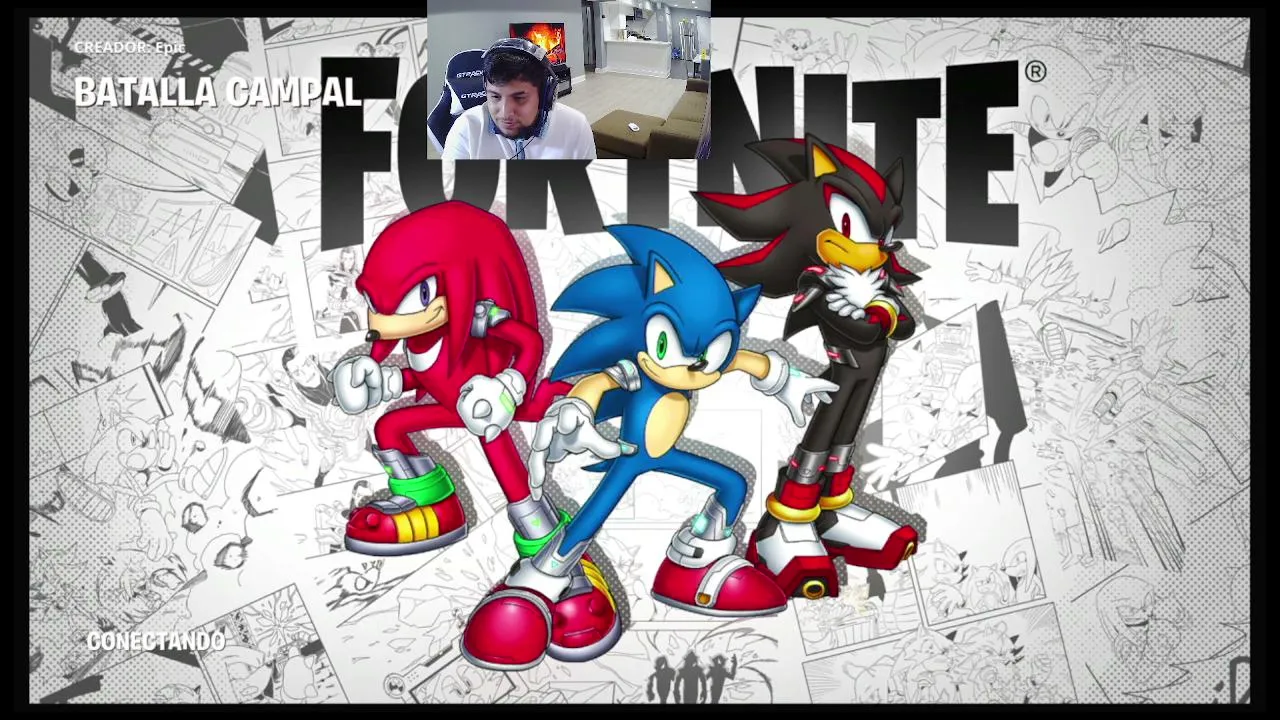 Estoy empezando acompáñenme en el live Fornite