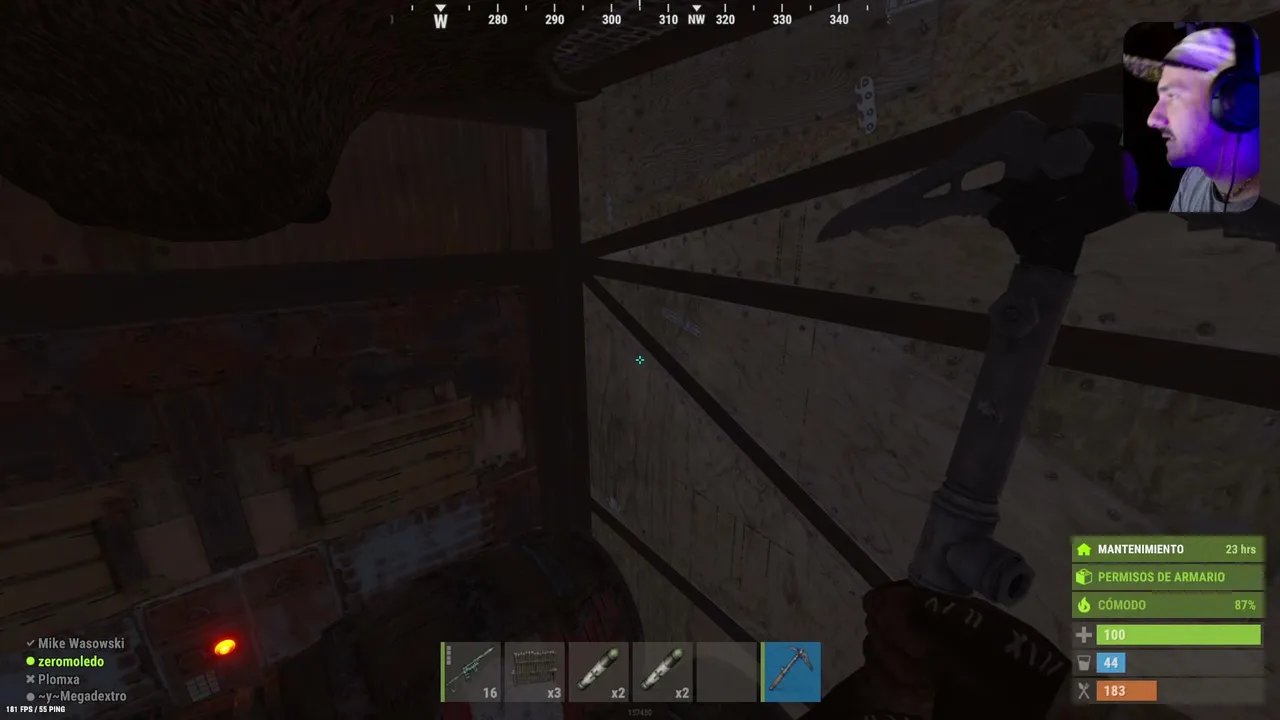 Rust y despues Rol/ Family rp  🌴​💜🌴 ​/ Mole Chan /🐉 💜ROGUE💜 VDT/ Vamos Argentina pa!!