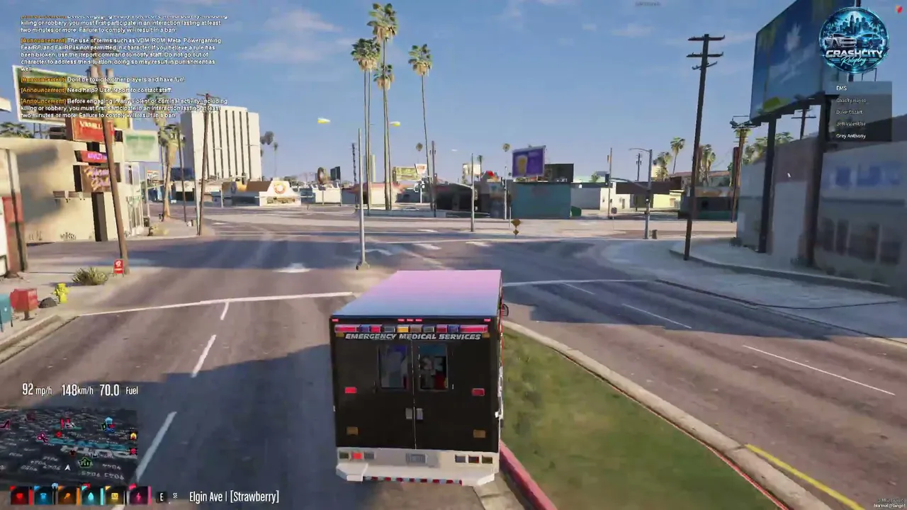 J5 in CrashCity Rp | IG@Srt.Jfivee | Tiktok@Srtjfivee