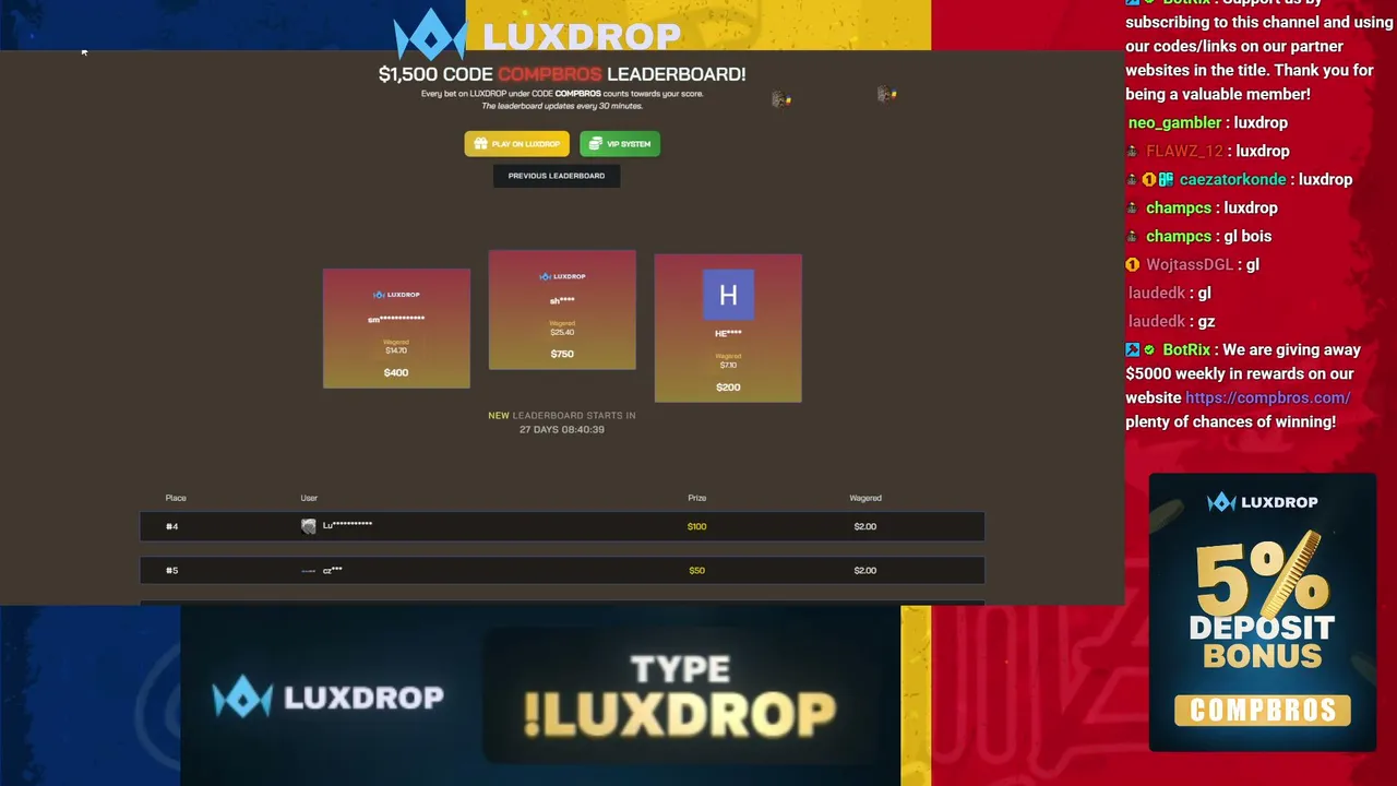 $20000 on compbros.com! EP.196! !gem !luxdrop + $50 !giveaway