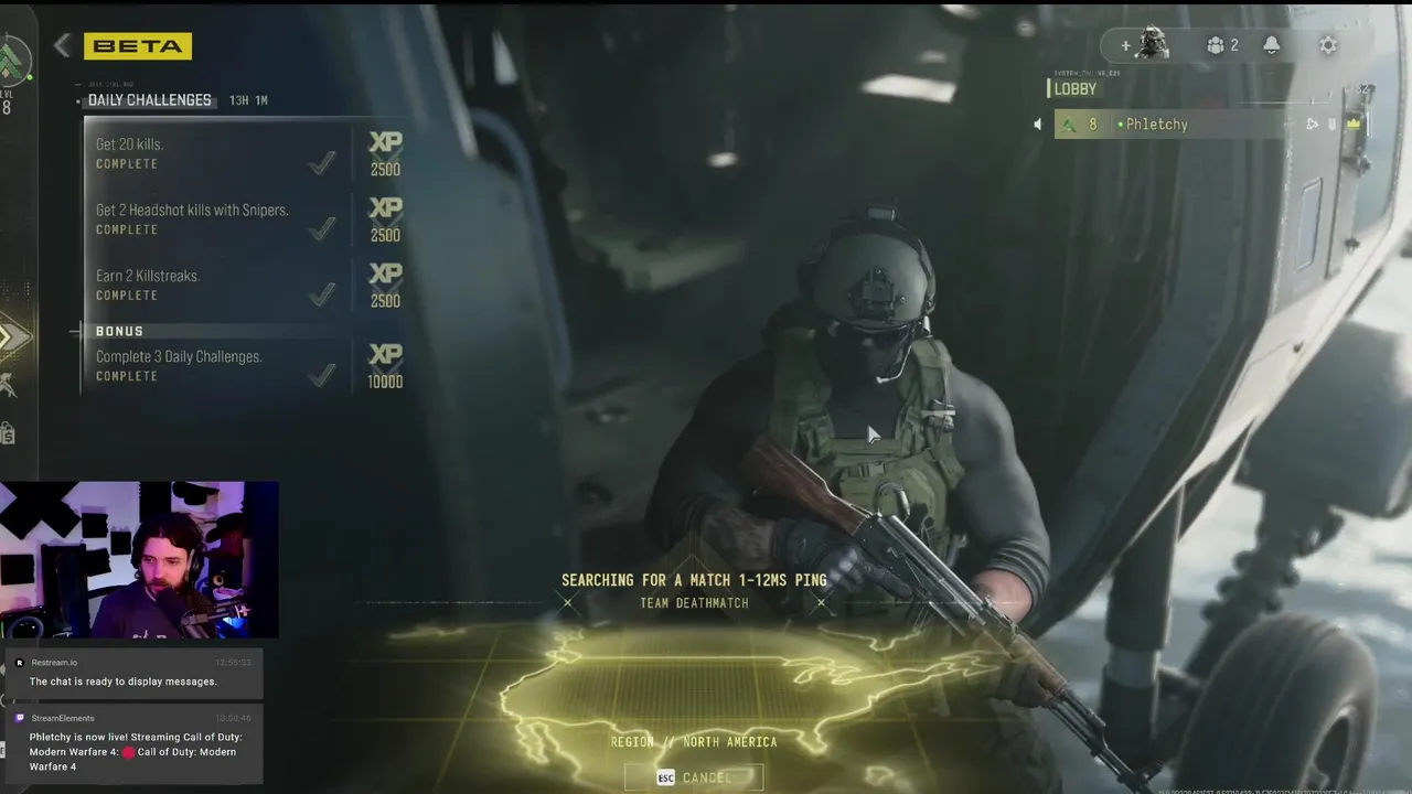 🔴 Call of Duty: Modern Warfare 4 @Phletchy