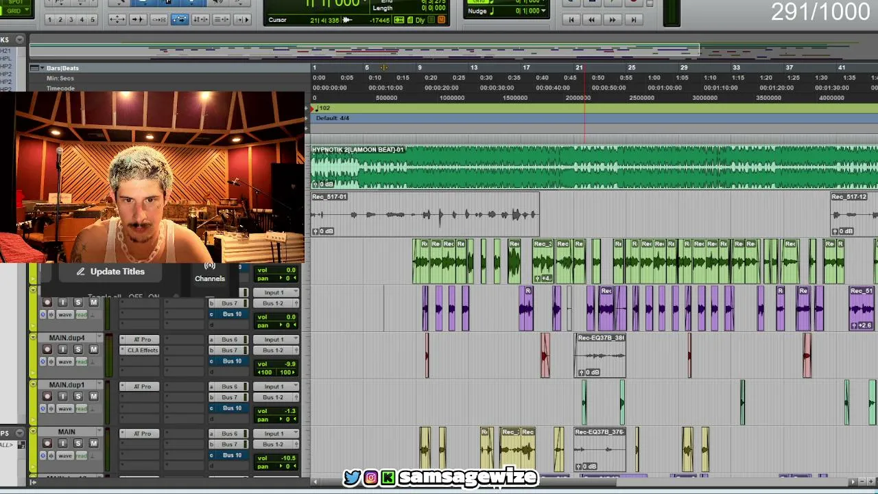 PELIGROSATHONNN:) STUDIO SESSION