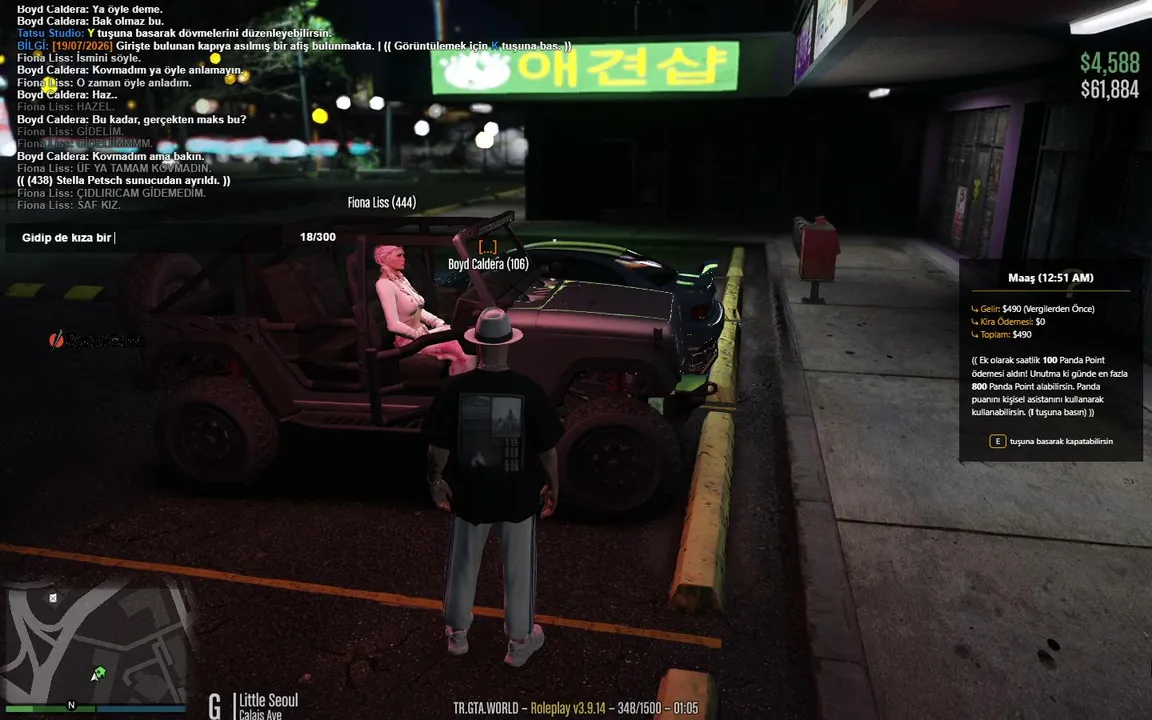 Gece rolün tadı bir başka bee - GTA:W TR