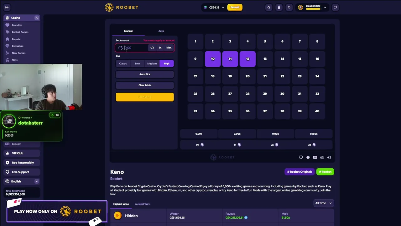 $2,700 RAW ON !ROOBET !packdraw !discord !lb