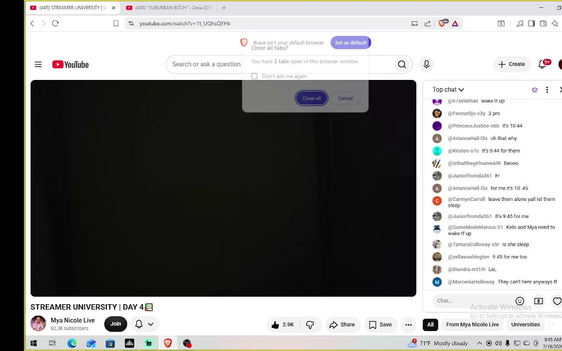 STREAMER U... BRING DET DRIZZ(e) OUT!!!!!