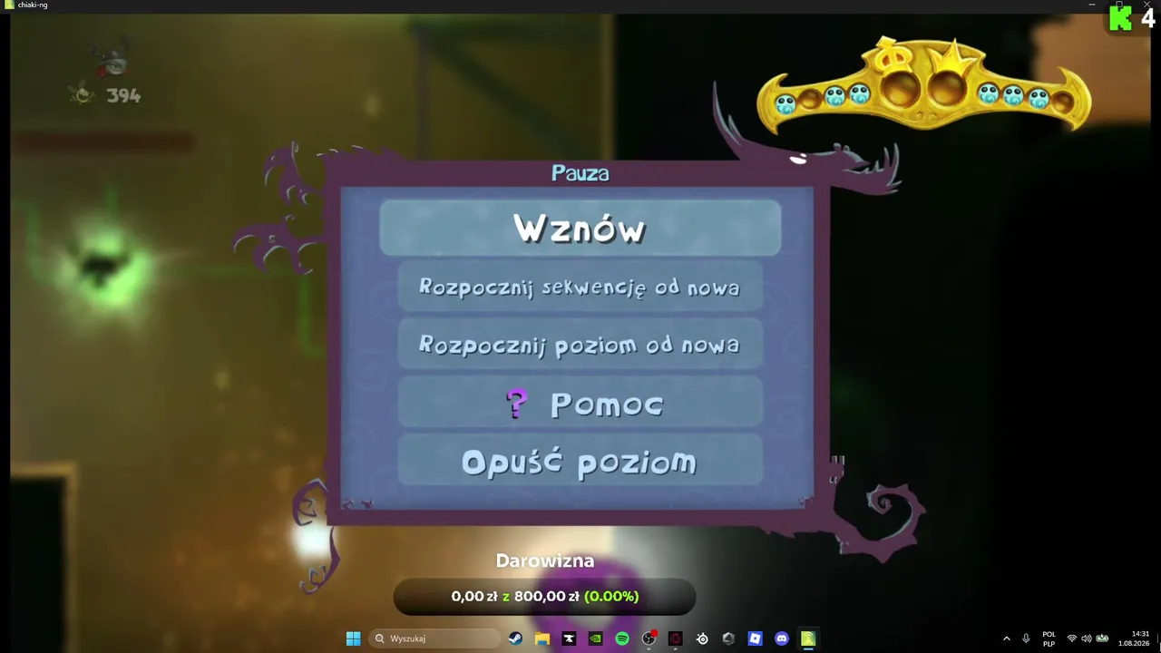 przechodzę grę !!!
