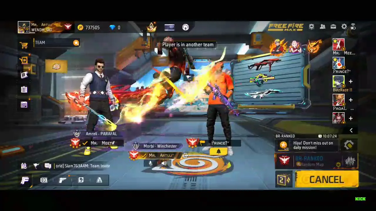 My first strem. Rank Push