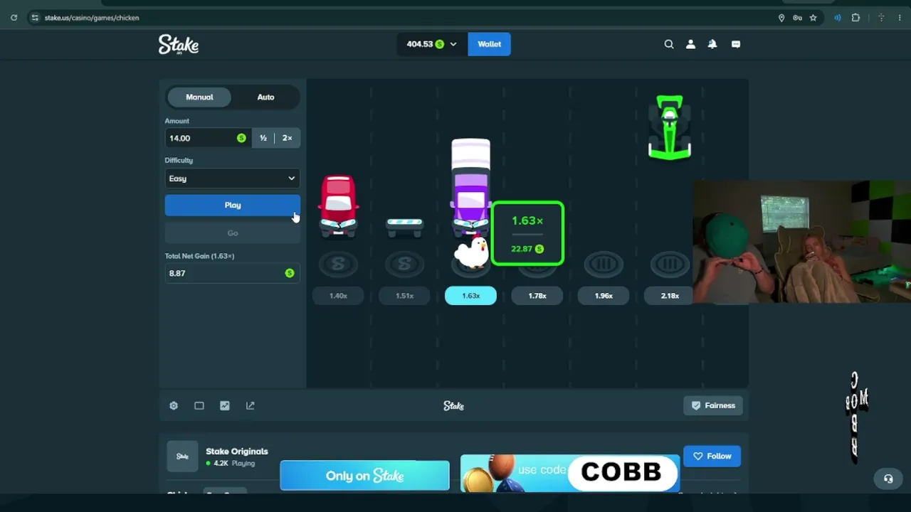 COBBHOUSE @BoostBri / Sign up to win $$$ w/ CODE : COBB !stake  !merch
