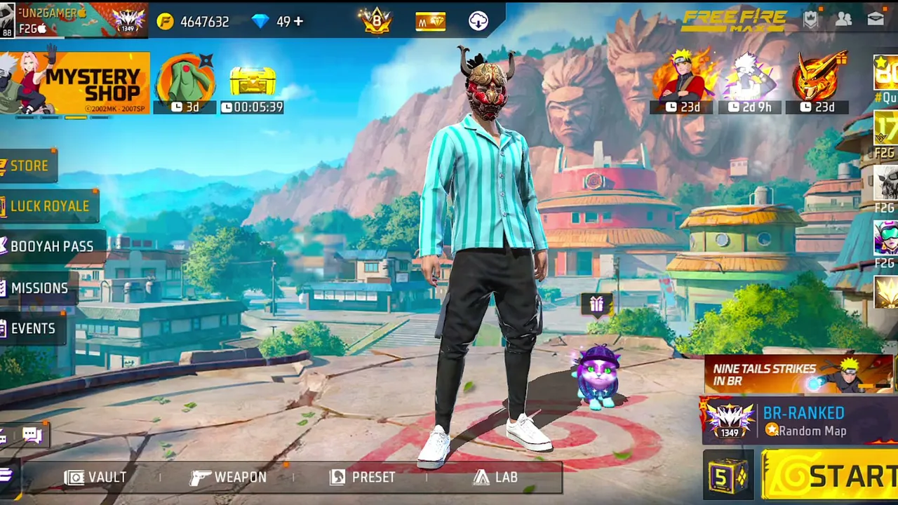 🔴 Live Free Fire New Rank Season - Rank Push Live !!
