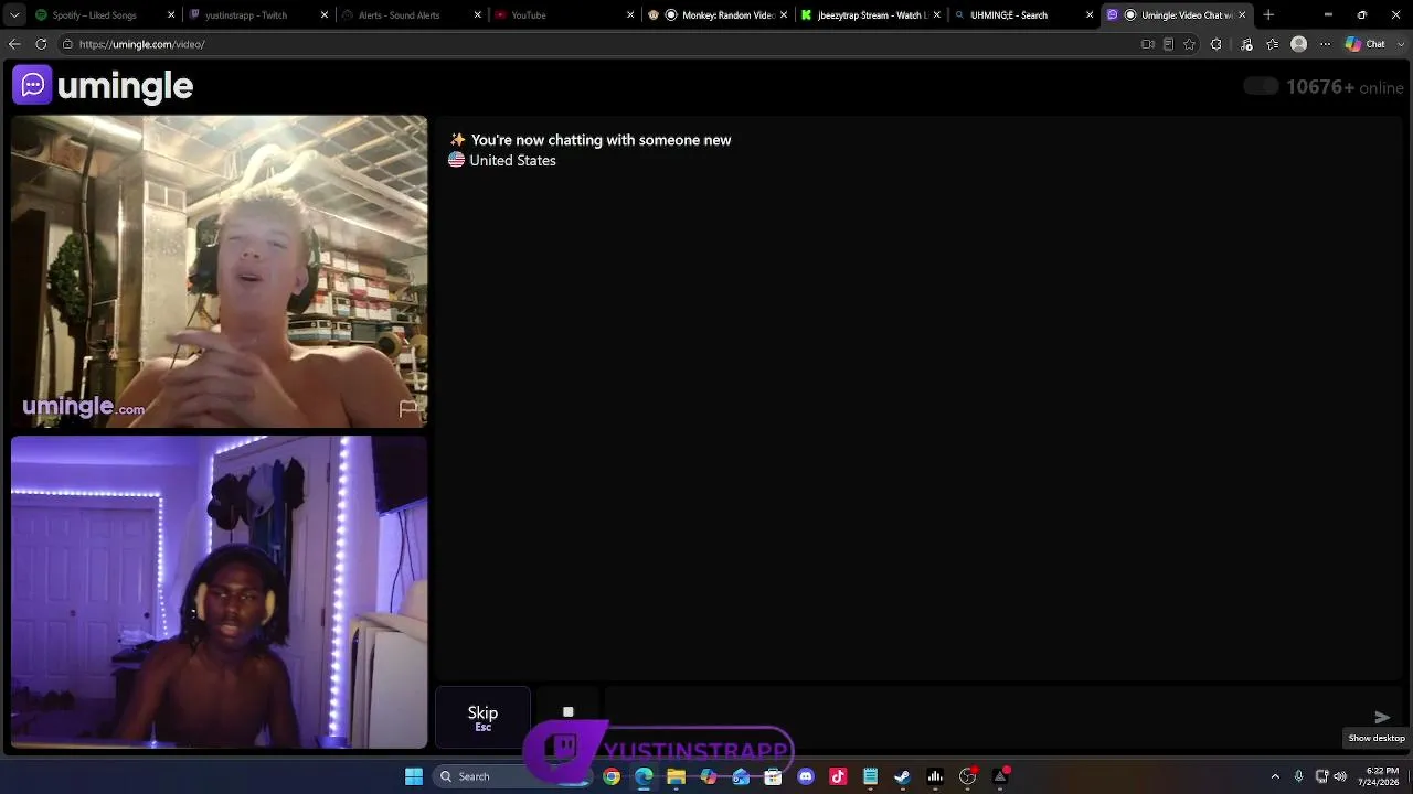 HEHEHEHEH BACC ON MY BS MONKEY