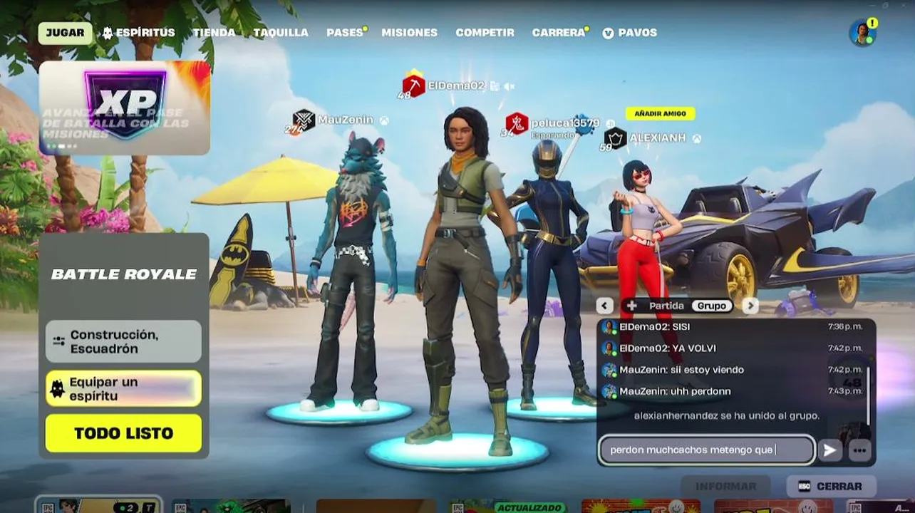 FORTNITE CON MI HERMANO