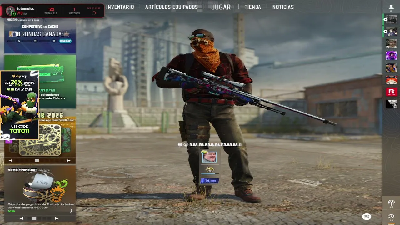 [ESP/ARG] |ROAD TO STREAMER #1  |
