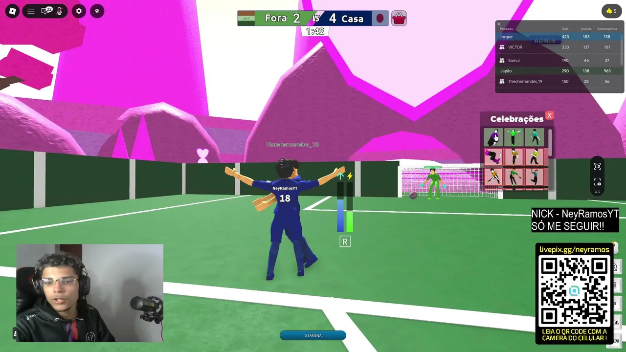 Mais um dia de roblox