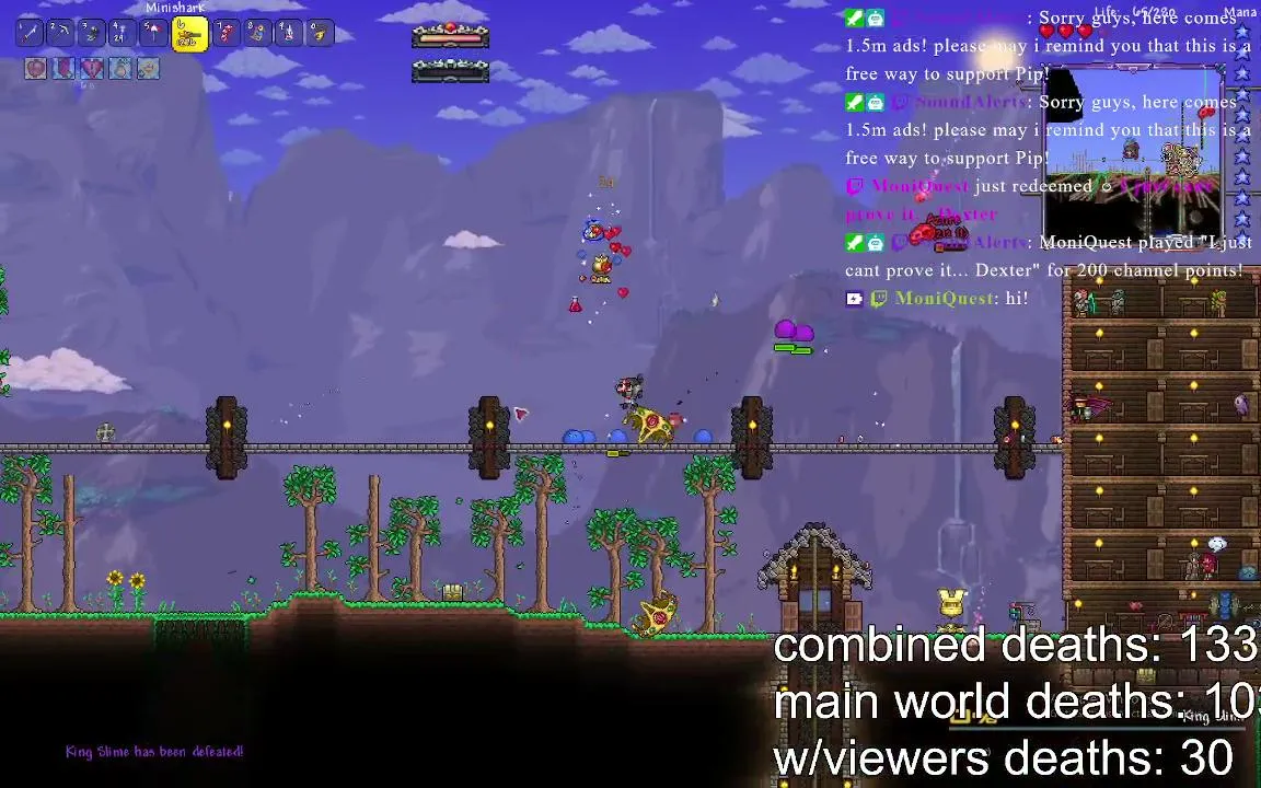 Calamity yet again! (no veiwers allowed to join today)