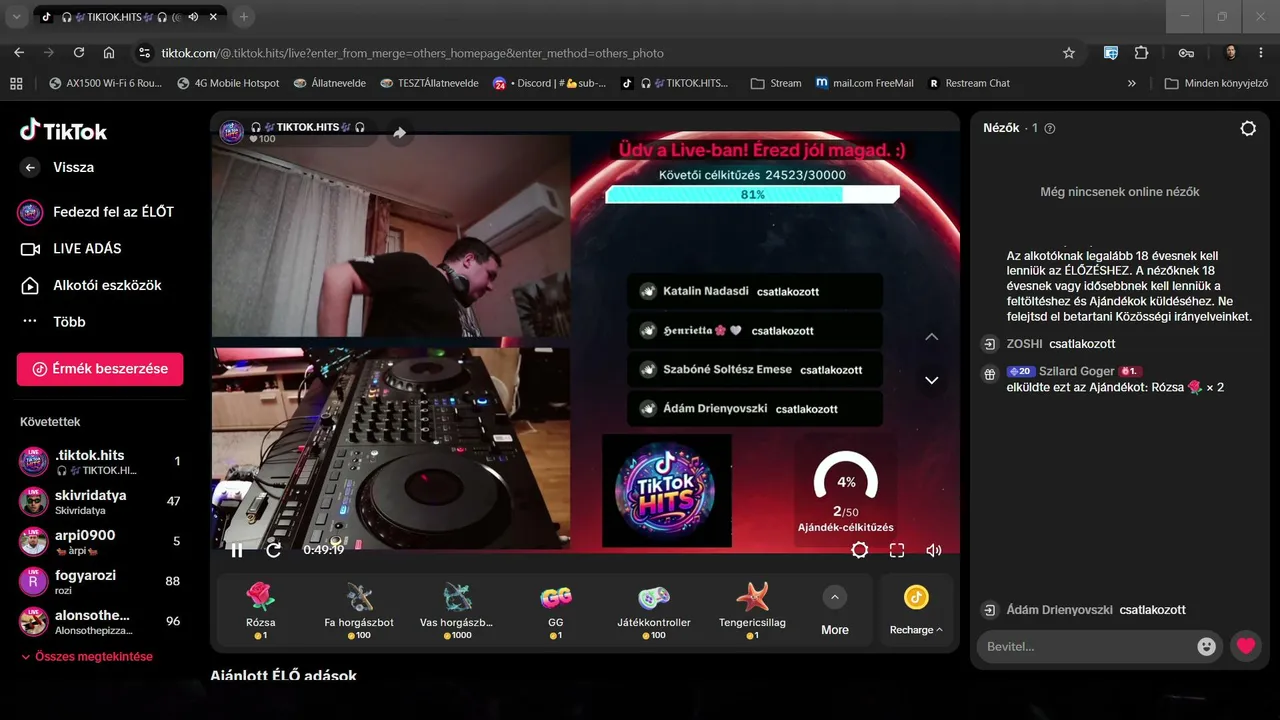 Zoshi Live Mix