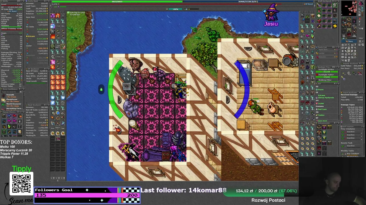 Klasyczna Tibijka ⚔️ Harmonia 💜  1k MS+🚀 Zapraszam! 👊