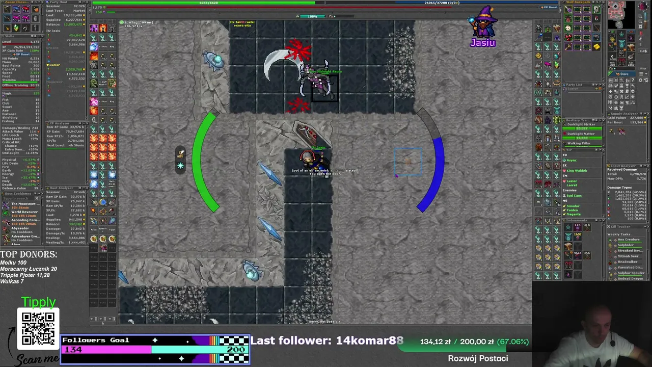 Klasyczna Tibijka ⚔️ Harmonia 💜  1k MS+🚀 Zapraszam! 👊