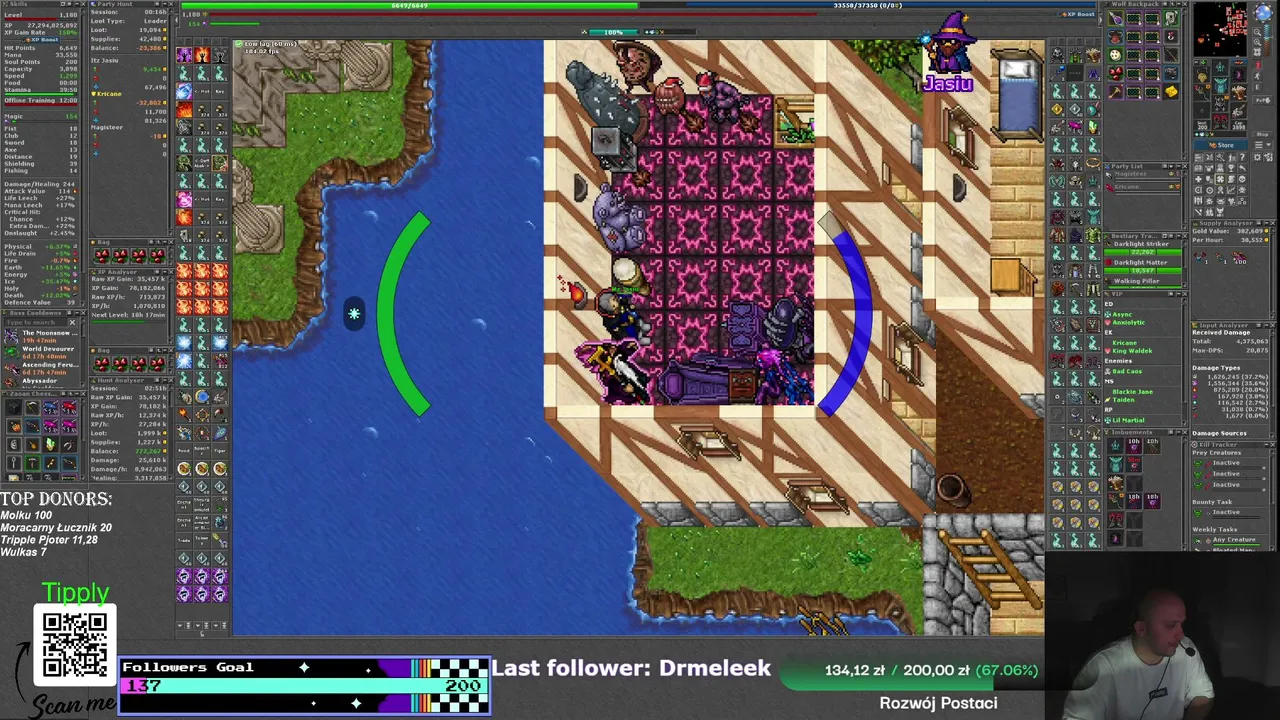 Klasyczna Tibijka ⚔️ Harmonia 💜  1k MS+🚀 Zapraszam! 👊