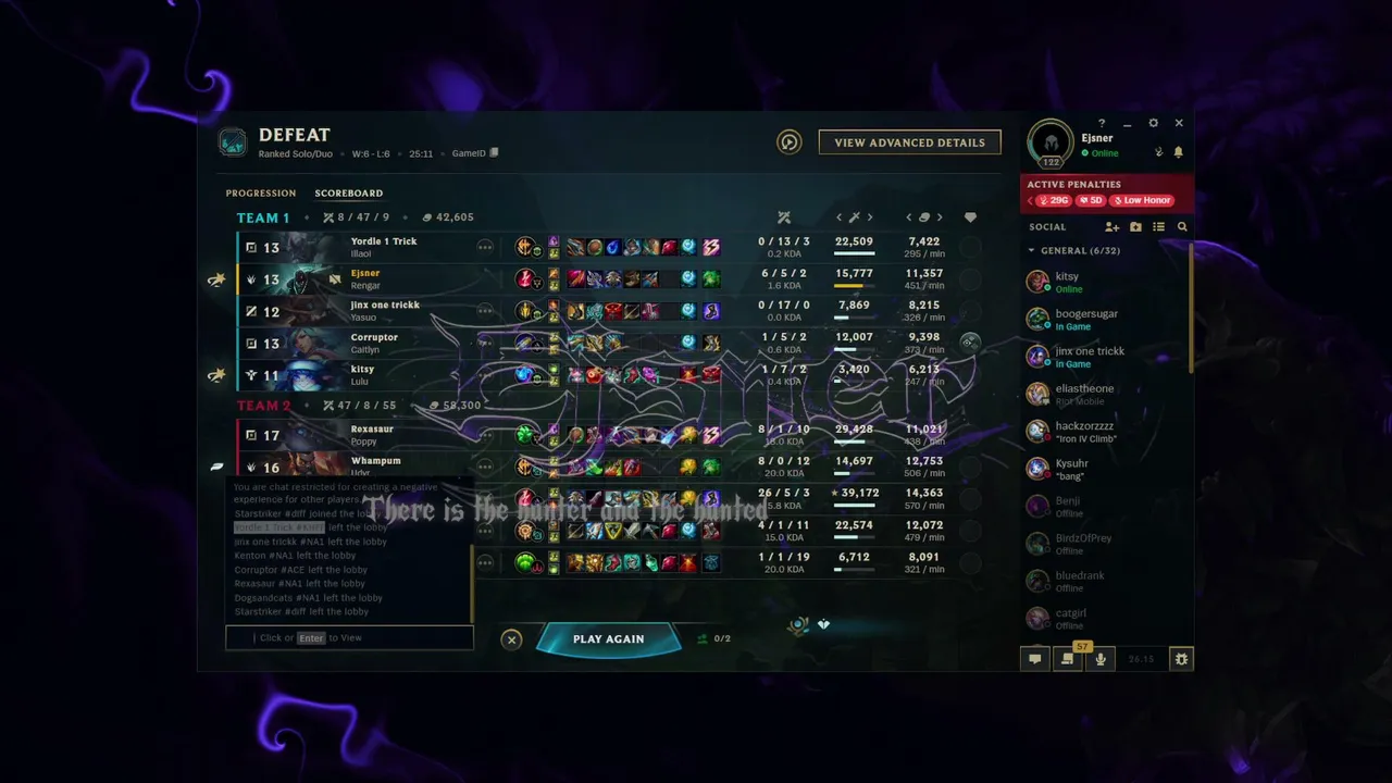 challenger jg 5x - r1 rengar na 4x