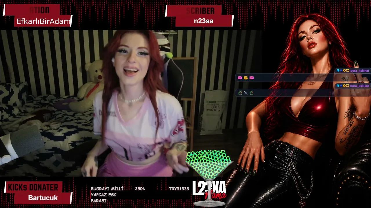 SİZİ SEVİYORUM XD  !işbirliği !youtube !blerp !dc !donate !insta  !discordbot !hakkımda !sunucu