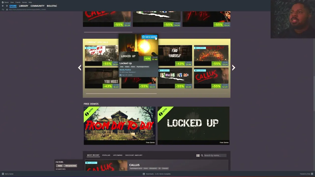 Kick's Horror Guy
