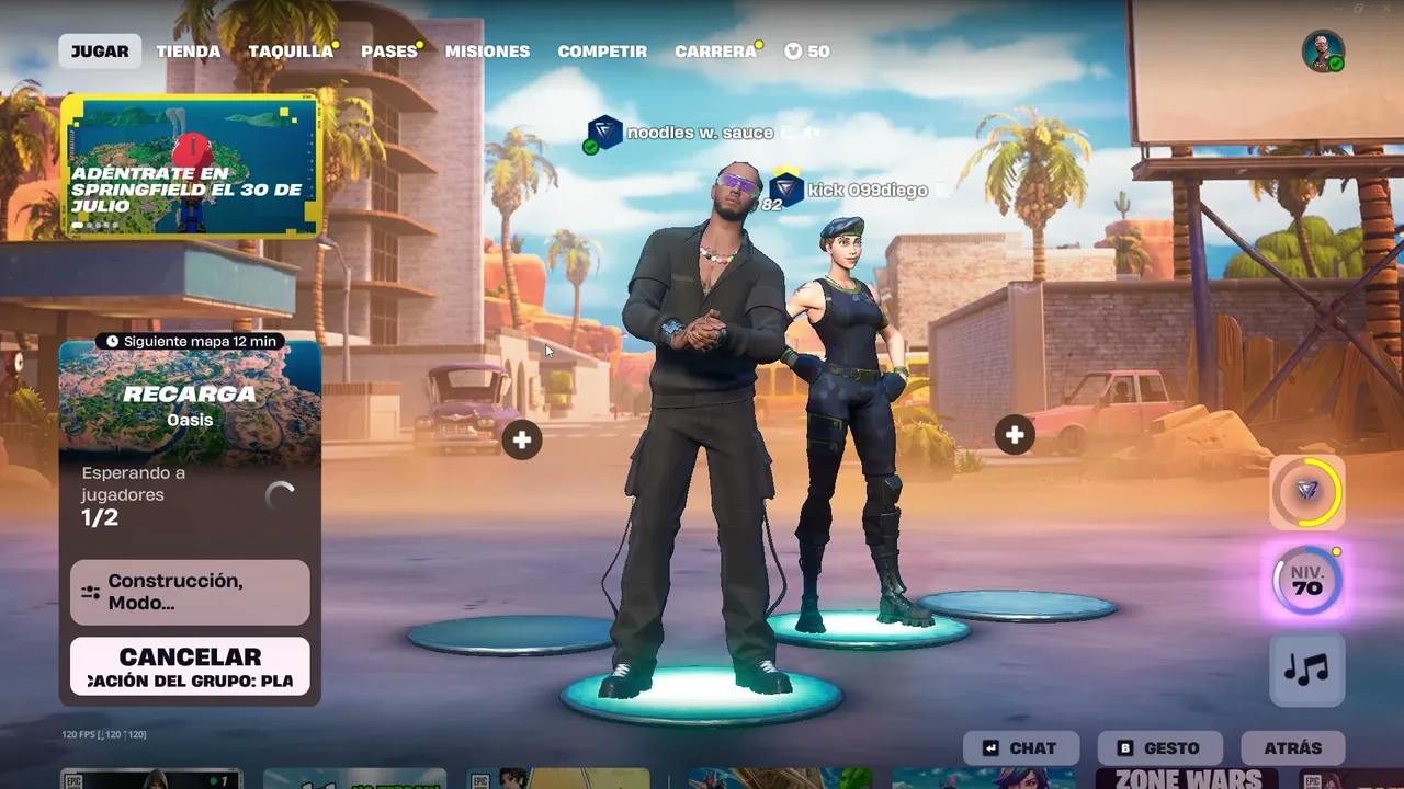 LOS TUTTI EN FORTNITE