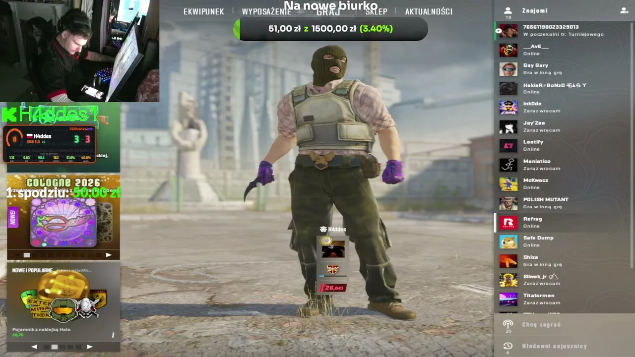 Wbijamy 10 lvl Faceit