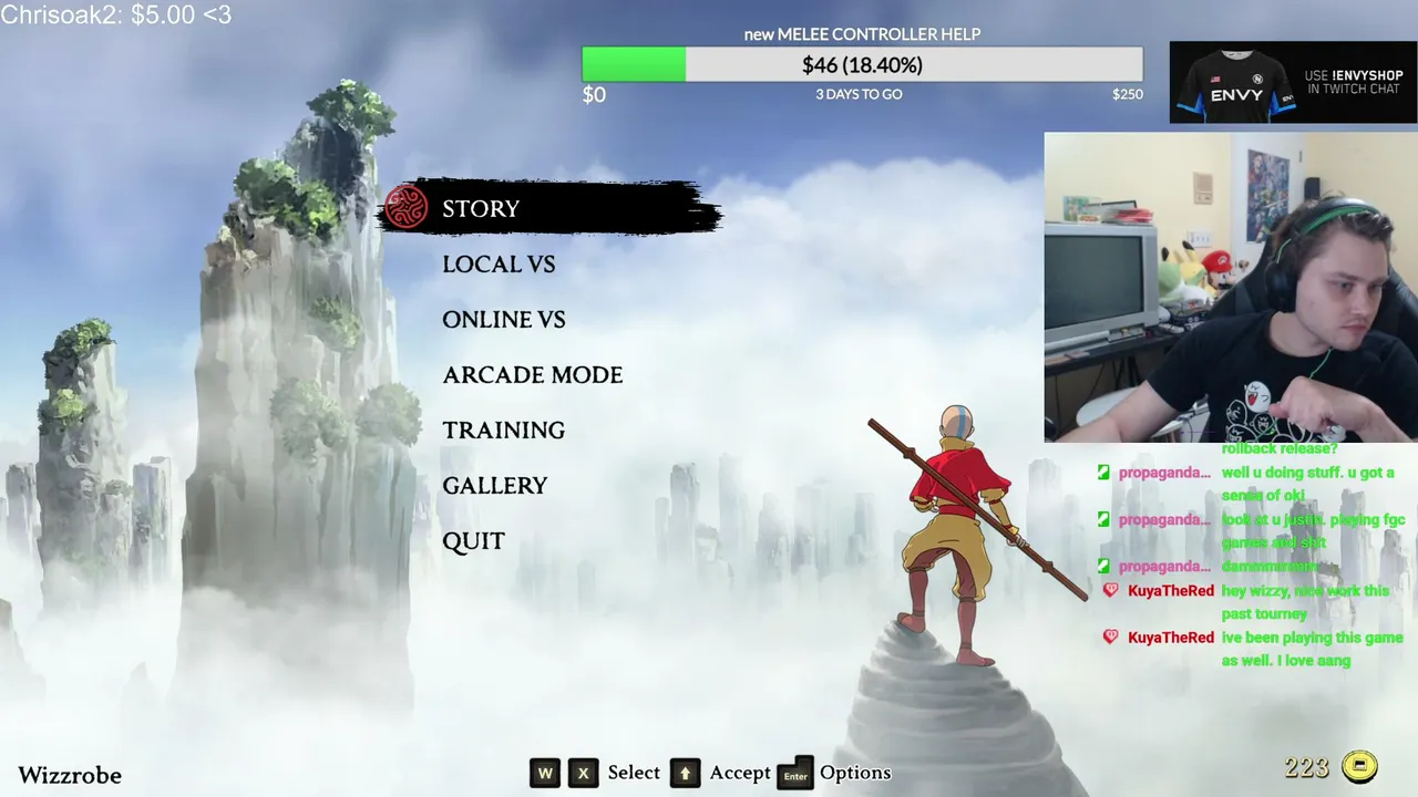 NEW AVATAR FIGHTING GAME LEARNING !envyshop