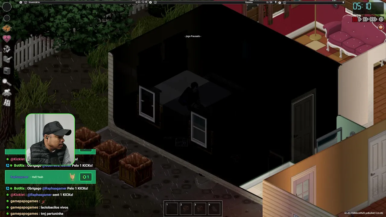 🔴 AO VIVO | VAMOS UMA PARTIDINHA DE PROJECT ZOMBOID😂 Sem Roteiro, Só Resenha