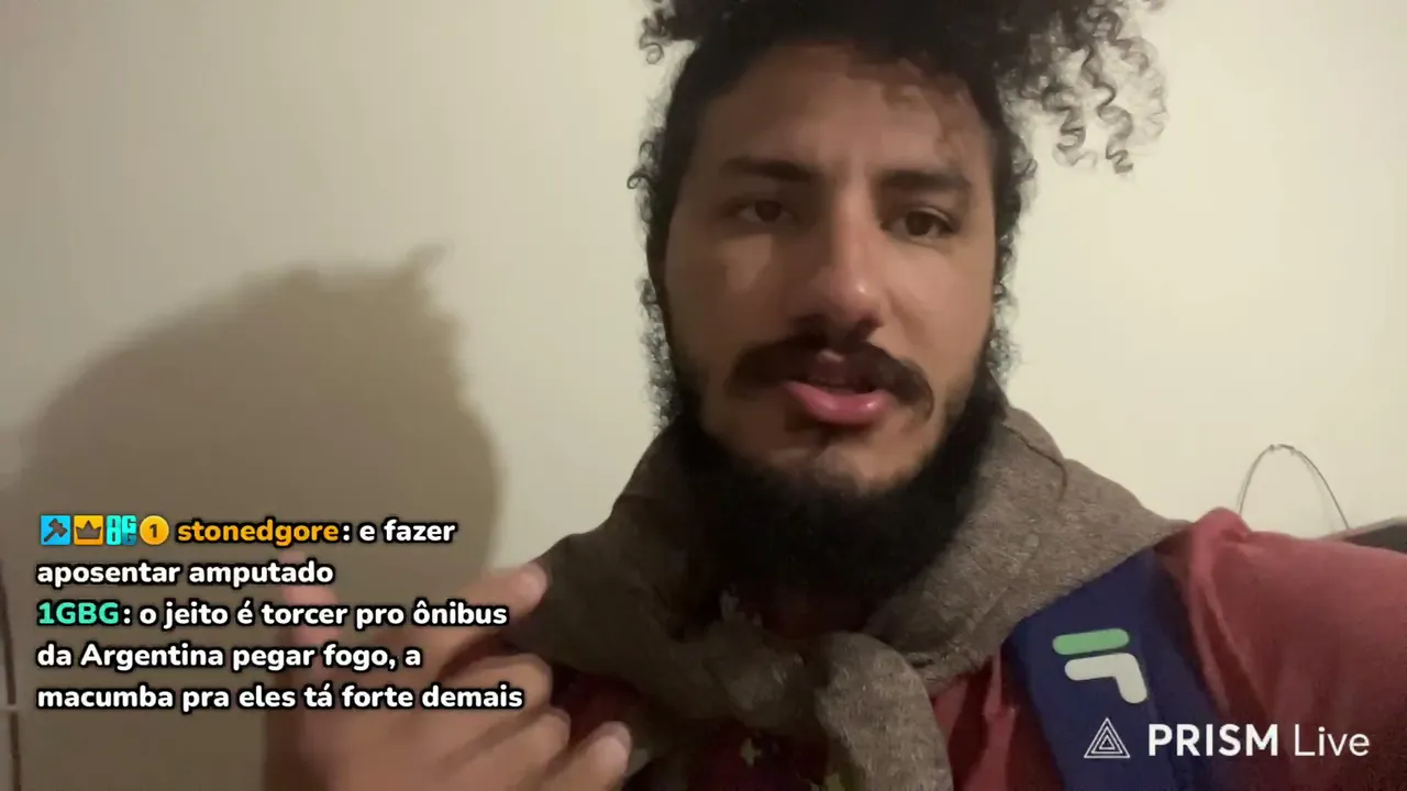 🟢IRL: BATE PAPO NO JOGO DA ARGENTINA VS INGLATERRA NO MORRO DE COPACABANA
