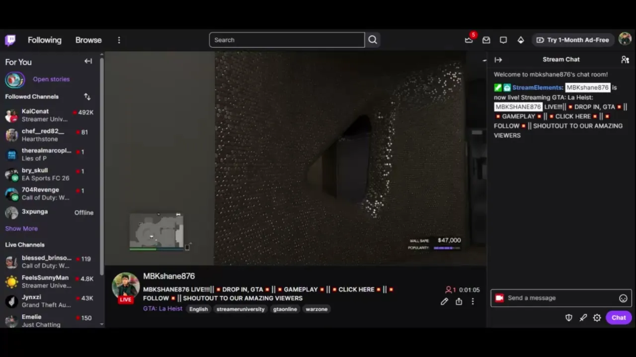GTA ONLINE LETS GOO!!! FOLLOW