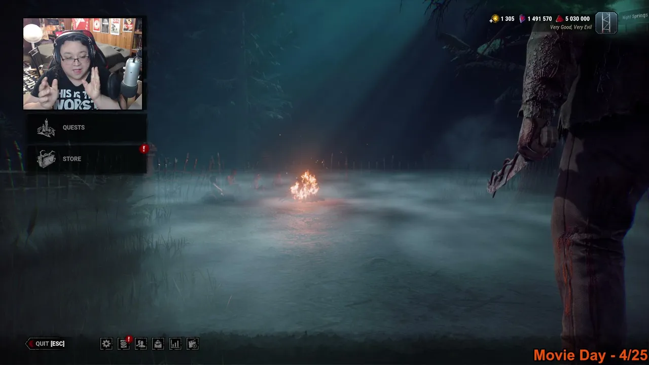 [10,100 Hours] - Probably on a hook.