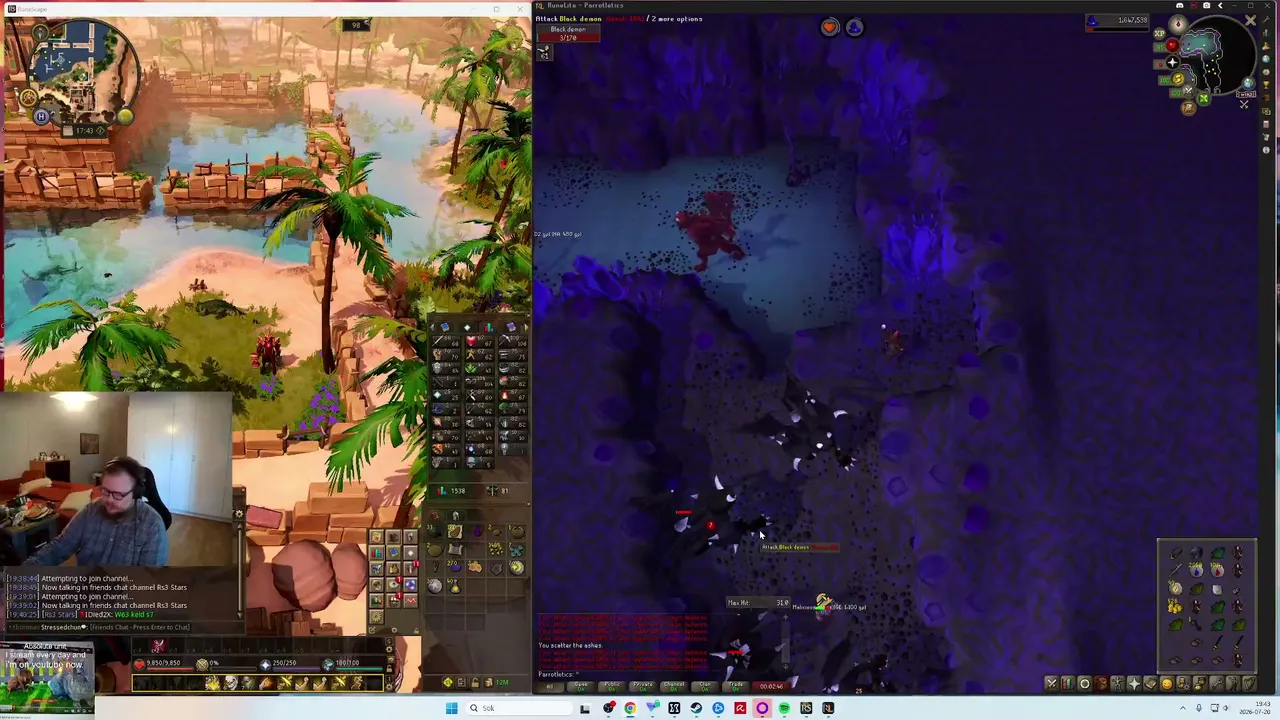 Genius makes runescape content.